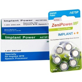 Resim ZeniPOWER Implant Pili (KOKLEAR) 10 Paket-60 Adet A675p 