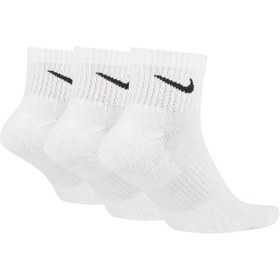 Resim Nike Everyday Cushion Ankle Erkek Beyaz Günlük Çorap SX7667-100 