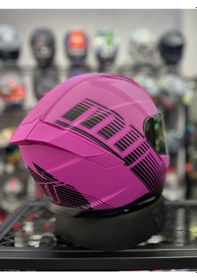 Resim Mts 910 Fushia Lady Kask Pembe 