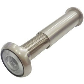 Resim Door Uzun Kapı Dürbünü Çelik Kapı Dürbünü 9cm Saten Renk 14*90 