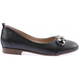 Resim Dgn 030 Kadin İnci Taşli Babet 030-2224-R1534 Siyah 