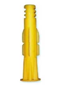 Resim Plastik Roket Dübel 8 Lik 500 Adet Sarı 8 Mm Hırdavat Vida 