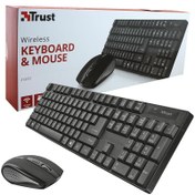 Resim TRUST XIMO KABLOSUZ KLAVYE MOUSE SET 21505 