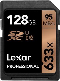 Resim Lexar 128 GB 633x SDXC UHS-I Profesyonel Hafıza Kartı 