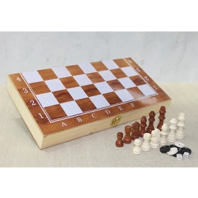 Resim Marsilyan Ahşap Kutulu Satranç Model 1 