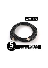 Resim Dark Dk-cb-usb2extl500 5 Mt Usb 2.0 Usb Uzatma Kablosu-209048 