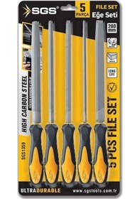 Resim Sgs 5 Parça Eğe Seti 8''-200 Mm Sgs1359 