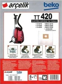 Resim Beko Bks 2240 Süpürge Toz Torbası (10 Adet) (456921047) 