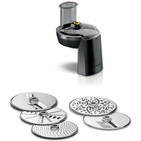 Resim Bosch Uyumlu Mums6zs00 Serie 6 Mutfak Makinesi Kıyma Çekme Aparatı Ve Rende Seti 