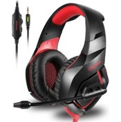Resim Onikuma K1b Profesyonel Işıklı Gaming Kulaklık 