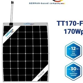 Resim TommaTech 170 W Watt Esnek Güneş Paneli Flexible Solar Panel 