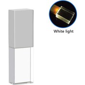 Resim Yeni Kristal Usb Flash Sürücü Led Işık İle Usb 2.0 4 Gb 8 Gb 16 Gb 32 Gb 64 Gb White 4gb Diğer 