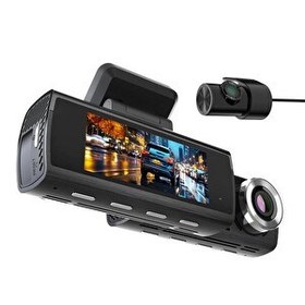 Resim Kawa D8 2 Kameralı Ön/Arka 4K + 1080P Starvis Sensörlü Türkçe Wi-Fi GPS'li Araç Kamerası 