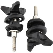 Resim Suntek 2 Adet Motosiklet Ön Cam Cıvataları Aksesuar Motosiklet 