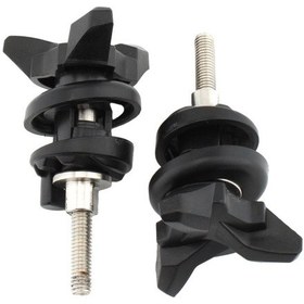 Resim Suntek 2 Adet Motosiklet Ön Cam Cıvataları Aksesuar Motosiklet 