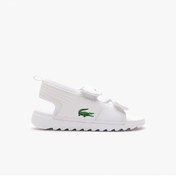 Resim Lacoste Çocuk Beyaz Terlik 
