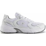 Resim Lumberjack Pol Beyaz Gümüş Kadın Günlük Spor Sneaker Ayakkabı Beyaz - Gümüş 