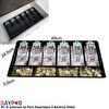 Resim Saypos PLS-6 6 Banknot 4 Bozuk Para Gözlü Plastik Para Çekmecesi İçi Düzenleyici 49x24.5x3.5 CM 