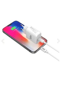 Resim Bix Bx-cl20ta 20w Pd Hızlı Şarj Adaptörü 3a Usb-c'den Lightning K 