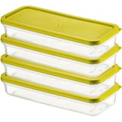 Resim STOREMAX BRFShop Home 4 Adet Buzdolabı Organizeri – PP Plastik Şeffaf ve Ayarlanabilir Saklama Kabı, Gı 