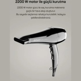 Resim Storemax Arzum AR596 Imaj Iyonlu Sac Kurutma Makinesi, Siyah 