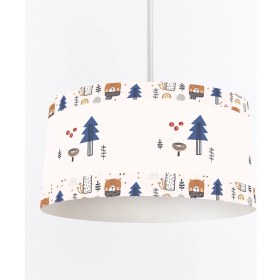 Resim instababyrooms Çocuk Odası Dijital Baskılı Dekoratif Sarkıt Avize Model 1429 