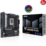 Resim Asus TUF Gaming B860M-PLUS DDR5 8800MHz USB 3.2 Gen2x2 Type-C 2.5G LAN AURA RGB mATX Anakart 90MB1JW0-M0EAY0 