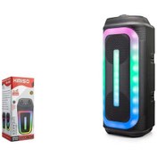 Resim KİMİSO Kımıso QS3627 Bluetooth Speaker RGB (BT, USB, FM, MIC girişi, TWS, düğmeli,) 