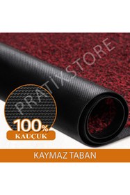 Resim Pratixstore Nem Alıcı Toz Tutucu Kapı Önü Paspası | İç & Dış Mekan İş Yeri Giriş Paspası Kaymaz Taban 