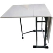 Resim Leylek Mobilya Montajı Yapılmış Katlanır 6-8 Kişilik Ahşap Mutfak Masası (LAKE BEYAZ) 