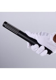 Resim Fause Mafsallı El Duş Takımı Pirinç Başlık Siyah Kms101-b Siyah 