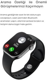 Resim Omaze Watch 10 Pro Plus 2 Gb Hafızalı Android Ve Ios Uyumlu Beyaz Akıllı Saat Beyaz 