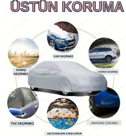Resim covernow BYD TANG ARABA BRANDA, OTO ÇADIRI(4 MEVSİM)GRİ 