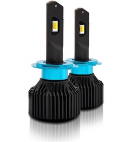 Resim Reedark "200w Süper Parlak H7 Led Far Ampulü 40000lm, 60000 Saat Ömür, Ip67 Su Geçirmez" 