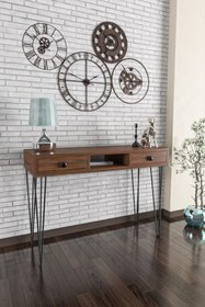Resim Wood House Ela Dresuar-ceviz 