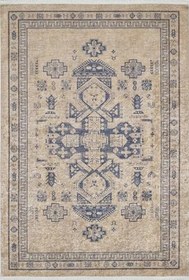 Resim Acerra Beyaz Modern Pamuk Makine Halısı 100x500 
