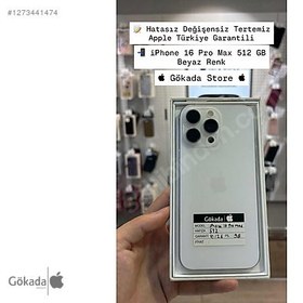 Resim Apple iPhone 15 Pro Max İkinci El TR | 512 GB | Beyaz 
