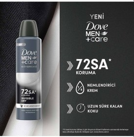 Resim Men +care Advanced Erkek Deodorant 72 Saat Koruma Invisible Dry 150 ML X3 