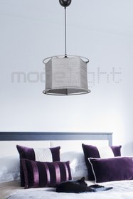 Resim Modelight Roma Tekli Sarkıt Gri Salon-oturma Odası-çocuk Odası-yatak Odası-yemek Odası-antre-mutfak 