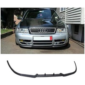 Resim Audi S2 B4 Ön Lip Mat Siyah Ön Tampon Lip 