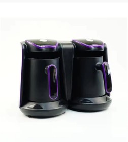 Resim çaymekani Bosch Duo Türk Kahve Makinası İthal Çift Hazneli (8 Fincan Kapasiteli ) 