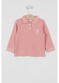 Resim U.S. Polo Assn. U.s. Polo Assn Kız Bebek Pembe Sweatshirt Pembe 