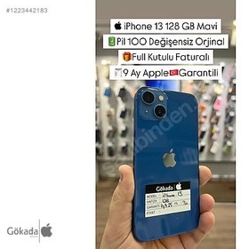 Resim Apple iPhone 13 İkinci El TR | 128 GB | Mavi 