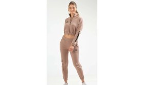 Resim Umbro VA-0021 Pyra Track Suit Eşofman Takımı Suit Kadın Takım Camel 