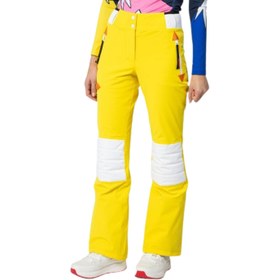 Resim Rossignol Pilot Str Pant Kadın Sarı Kayak Pantolonu 