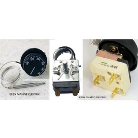 Resim Gazli Termostat 50-300 Derece 3 Firin Uyumlu - 111977405 