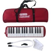 Resim Helvacıoğlu 32 Tuşlu Melodika (Kırmızı) 