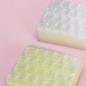 Resim 600 adet/25 Yaprak Premium Su Geçirmez Jöle Jel Yapıştırıcı - Ekstra Büyük Ultra İnce Badem Şekli, 4 Canlı Renk (Beyaz/Gri/Mavi/Pembe) Güçlü Tutuş için, Tırnak Sanatı & El Sanatları, Ayak/Ellik Bakımı, El Sanatları Malzemeleri, Parlak Bitiş, Ultraince Tasarım 