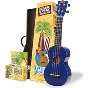 Resim Mahalo Learn 2 Play Ukulele Seri (Mavi) 