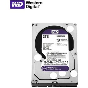 Resim Wd Purple Wd20purz 2 Tb 3.5" Sata 3 64 Mb 7/24 Güvenlik Kamerası Diski 